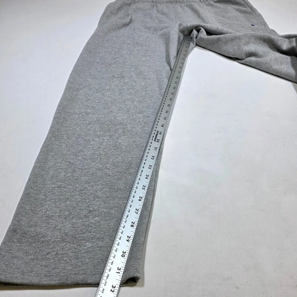Champion Sweatpants Mens 2XL Gray Straight Leg Elastic Waist Active Loungewear
